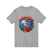 Load image into Gallery viewer, Santa Voorhees on Bella Canvas V-Neck
