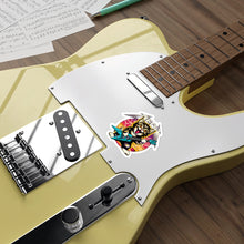 Load image into Gallery viewer, Hard Rick Kitty Die-Cut Stickers
