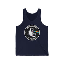 Load image into Gallery viewer, Dark Side of The Meow Unisex Jersey Tank
