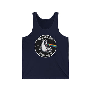 Dark Side of The Meow Unisex Jersey Tank