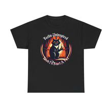 Load image into Gallery viewer, Dark Humor Cat on Gildan Heavy Cotton
