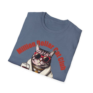 Cat Club Tee on Softstyle