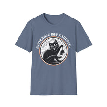 Load image into Gallery viewer, Adorable But Sadistic Cat Tee on Softstyle
