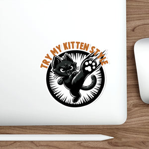 Kitty Style Die-Cut Stickers