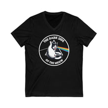 Load image into Gallery viewer, Dark Side of The Meow Bella+Canvas V-Neck

