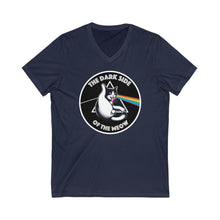 Load image into Gallery viewer, Dark Side of The Meow Bella+Canvas V-Neck
