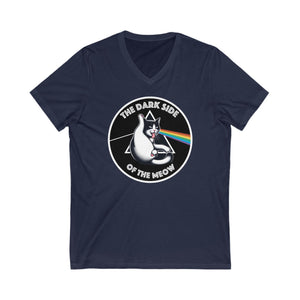 Dark Side of The Meow Bella+Canvas V-Neck