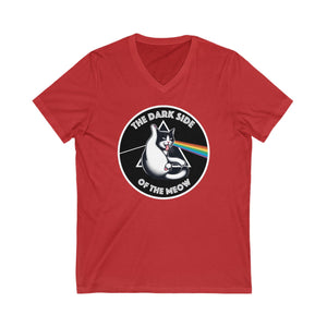 Dark Side of The Meow Bella+Canvas V-Neck
