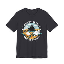 Load image into Gallery viewer, Chonky Waves Tee on Bella Canvas
