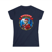 Load image into Gallery viewer, Santa Voorhees Women&#39;s Softstyle Tee
