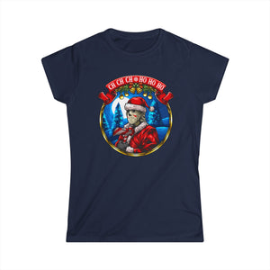 Santa Voorhees Women's Softstyle Tee