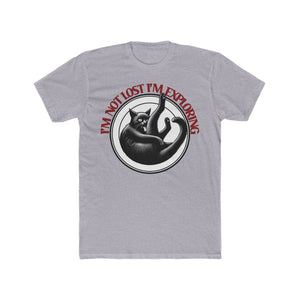 Exploring Cat on Next Level T-Shirt