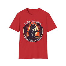Load image into Gallery viewer, Dark Humor Cat Tee on Softstyle
