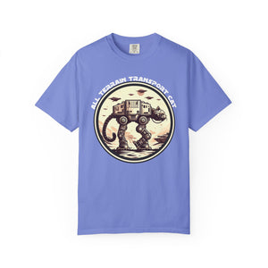 All Terrain Transport Cat on Comfort Colors T-Shirt