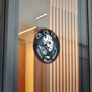 Jason Cat Lover Die-Cut Stickers (DTF)