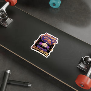 Damme It Feels Good Die-Cut Sticker