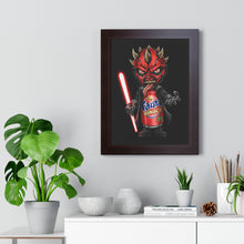Load image into Gallery viewer, Fanta Menace Framed Vertical Poster
