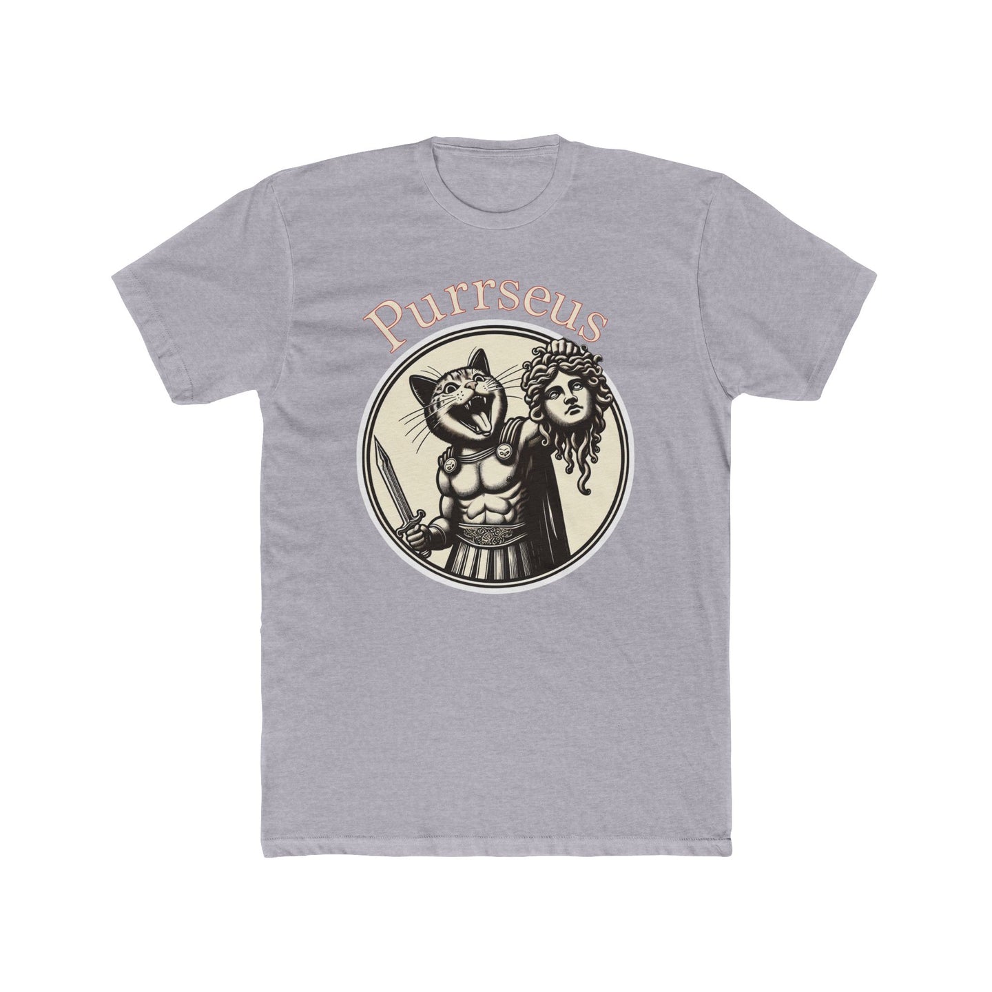 Cat Perseus Tee on Next Level T-Shirt