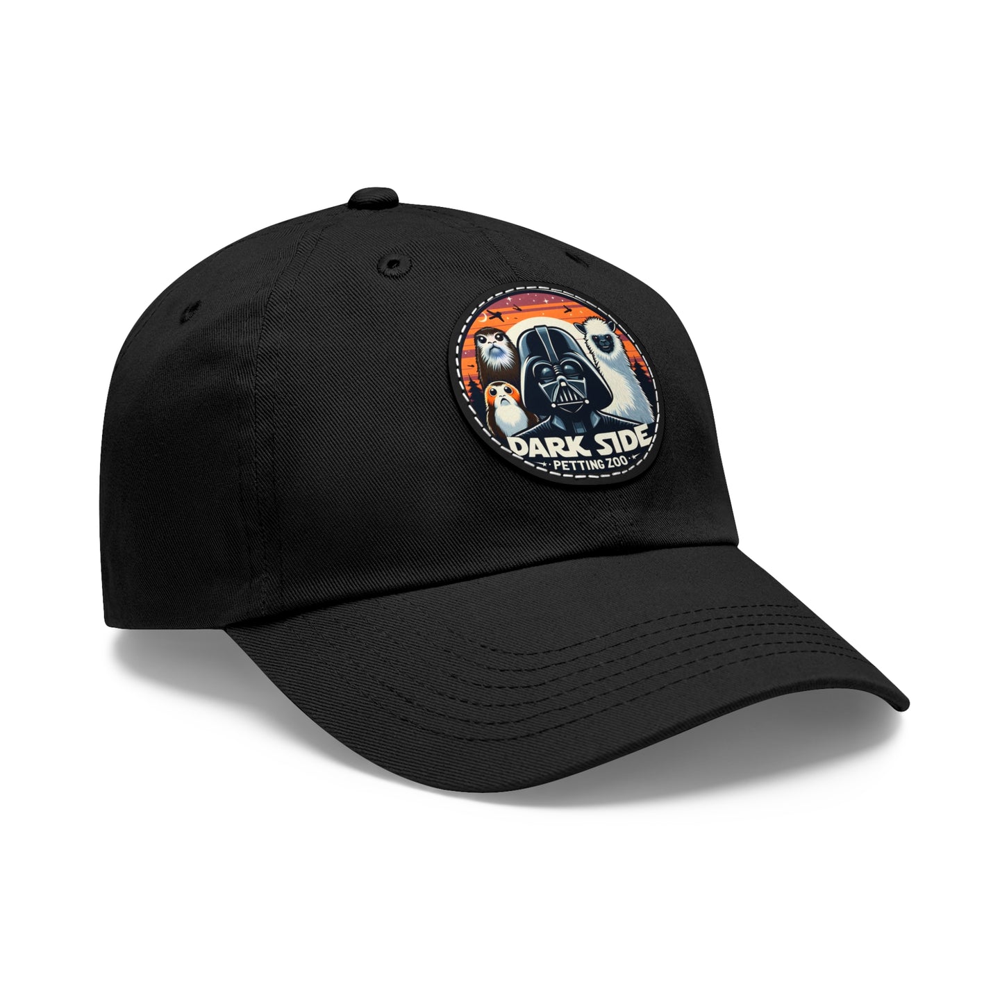 Dark Side Petting Zoo Hat with Leather Patch