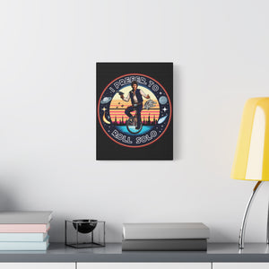 Han Sol Unicycle Matte Canvas