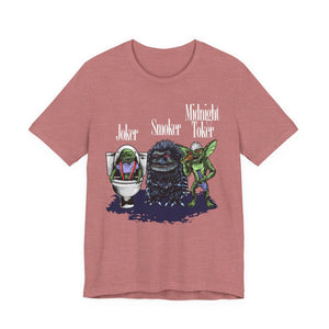 80s Monsters Tee on Bella Canvas