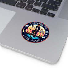 Load image into Gallery viewer, Han Solo Unicycle Round Vinyl Stickers
