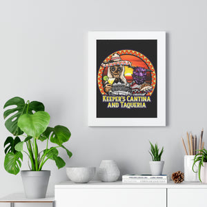 Keepers on Framed Vertical Poster