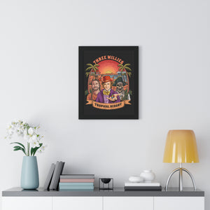 3 Willes Framed Poster