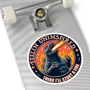 Stone Temple Godzilla Sticker