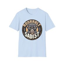 Load image into Gallery viewer, Adorable Sadist Cat Tee on Softstyle
