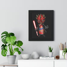 Load image into Gallery viewer, Fanta Menace Framed Vertical Poster

