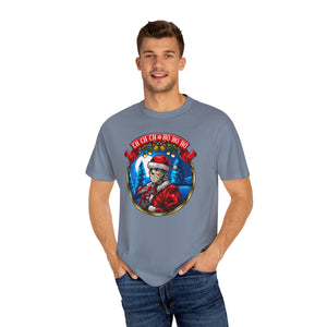 Santa Voorhees on Comfort Colors