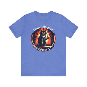 Dark Humor Cat on Bella+Canvas Tee