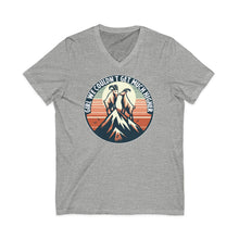 Load image into Gallery viewer, Goats Love The Doors on V-Neck Balla Canvas
