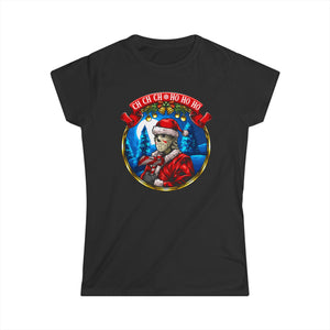Santa Voorhees Women's Softstyle Tee