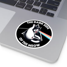 Load image into Gallery viewer, Dark Side of The Meow Round Stickers
