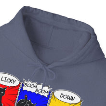 Load image into Gallery viewer, A Licky Boom Boom Kitty on Unisex Heavy Blend™ Hoodie
