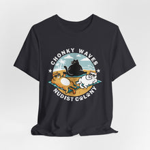 Load image into Gallery viewer, Chonky Waves Tee on Bella Canvas

