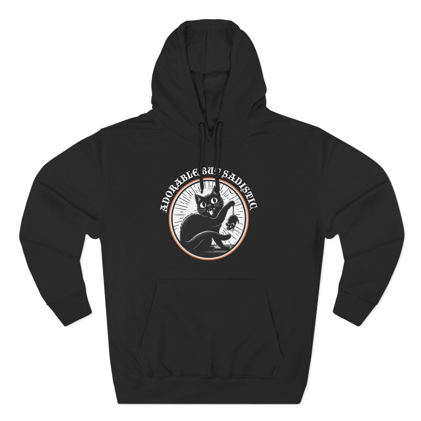 Adorable But Sadistic Cat Hoodie