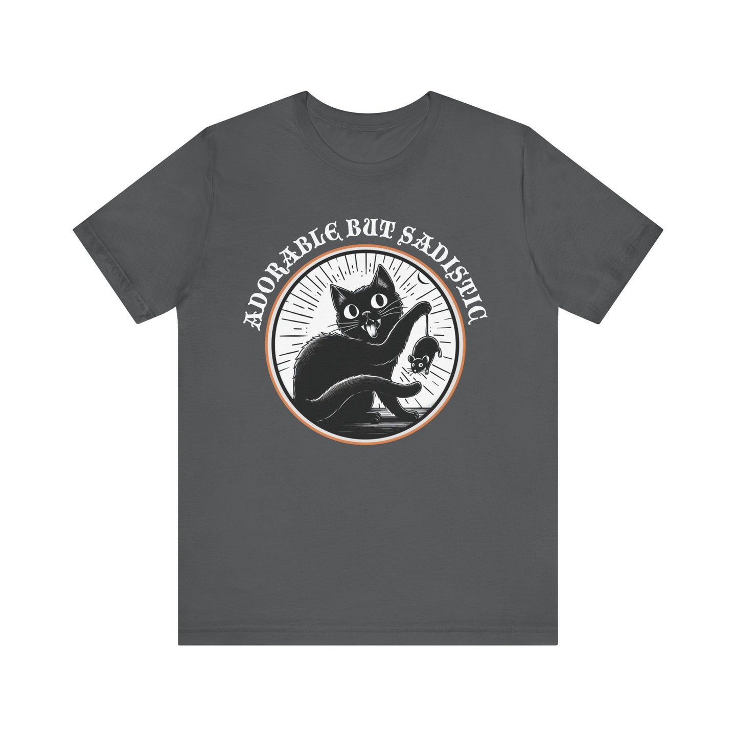 Adorable But Sadistic on Bella+Canvas Tee