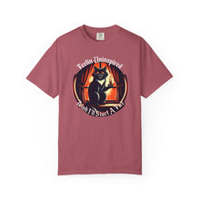 Load image into Gallery viewer, Dark Humor Cat on Comfort Colors T-shirt
