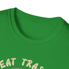 Load image into Gallery viewer, Eat Trash &amp; Get Lucky on Gildan Softstyle T-Shirt
