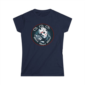 Jason Cat Lover on Women's Softstyle T-Shirt