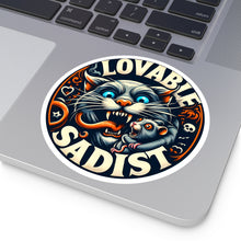 Load image into Gallery viewer, Lovable Sadist Cat Sticker
