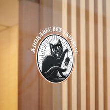 Load image into Gallery viewer, Adorable But Sadistic Die-Cut Stickers (DTF)
