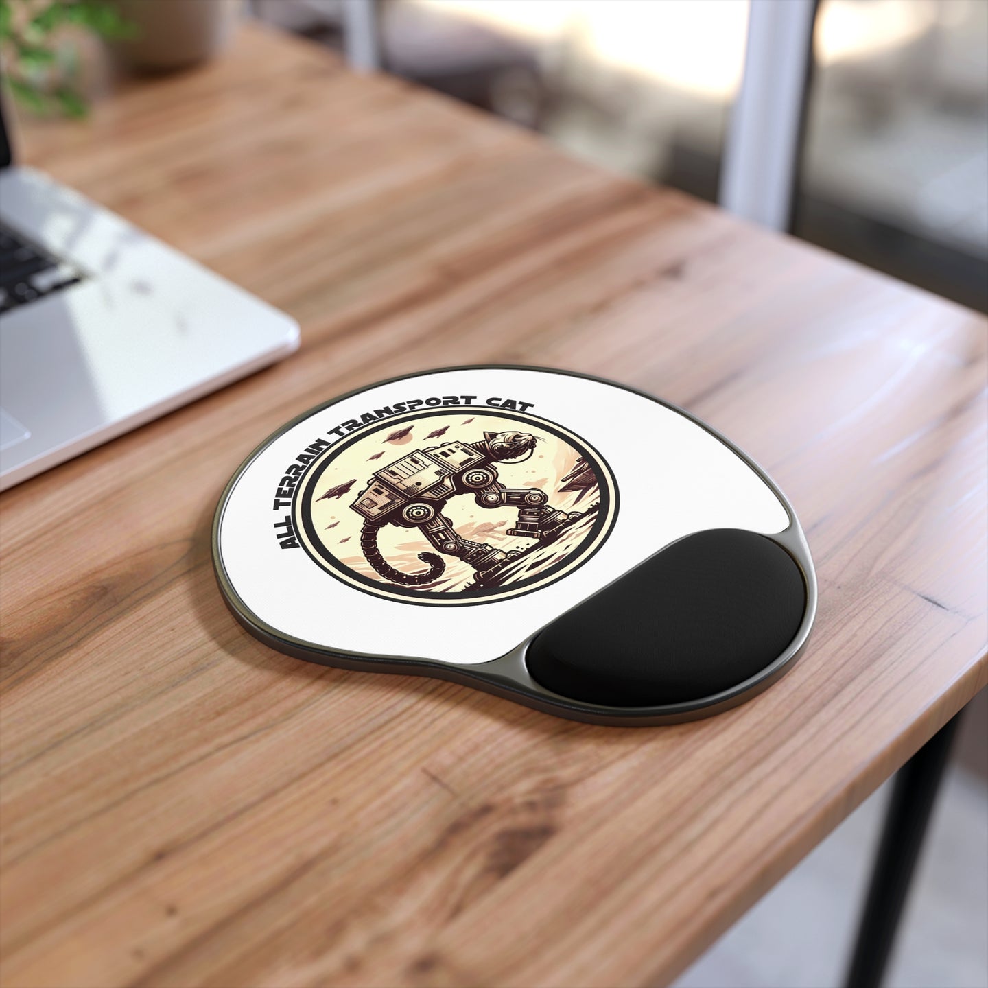 All Terrain Transport Cat Mouse Pad W/ Wrist Rest