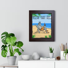 Load image into Gallery viewer, Relaxed Donkey Framed Poster
