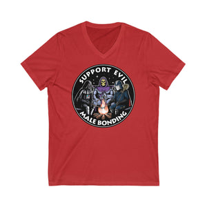 Evil Villains on Bella+Canvas V-Neck