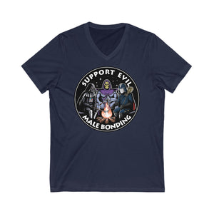 Evil Villains on Bella+Canvas V-Neck