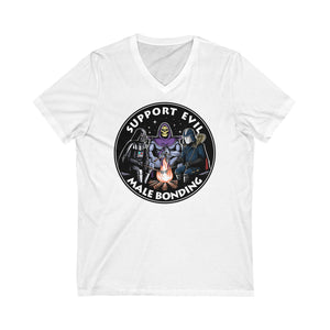 Evil Villains on Bella+Canvas V-Neck